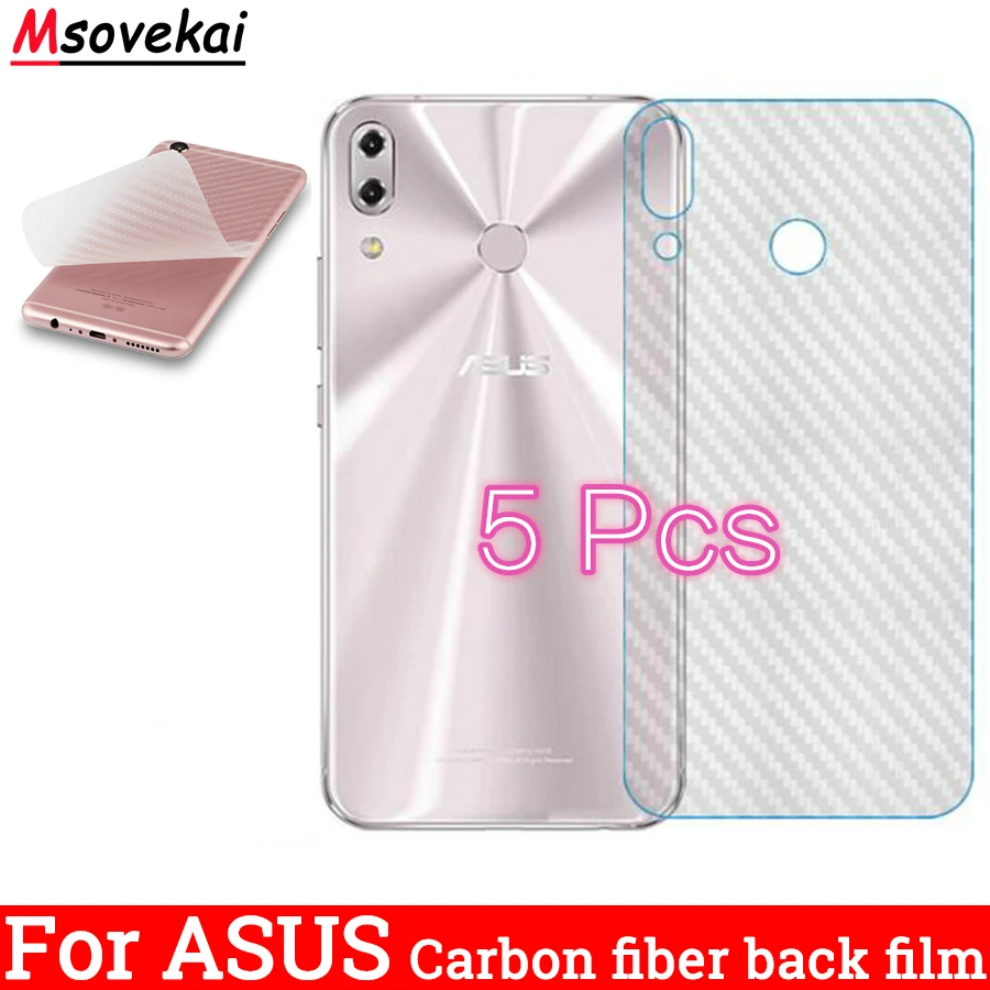 Защитная 3d пленка из углеродного волокна для Asus Zenfone Max Pro M1 M2 ZB631KL ZB633KL ZB601KL ZB602KL 5z
