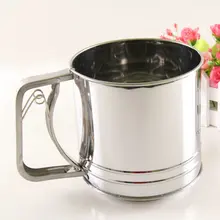 AMW сито для муки из нержавеющей стали механический просеиватель сахарного риса шейкер приспособления для выпечки