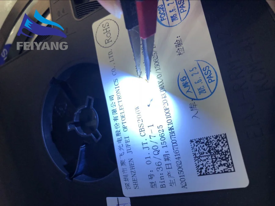 

1000PCS JUFEI LED Backlight Edge LED Series 020 3806 Cool white mobile phone LCD backlight 01.JT.CBS206W