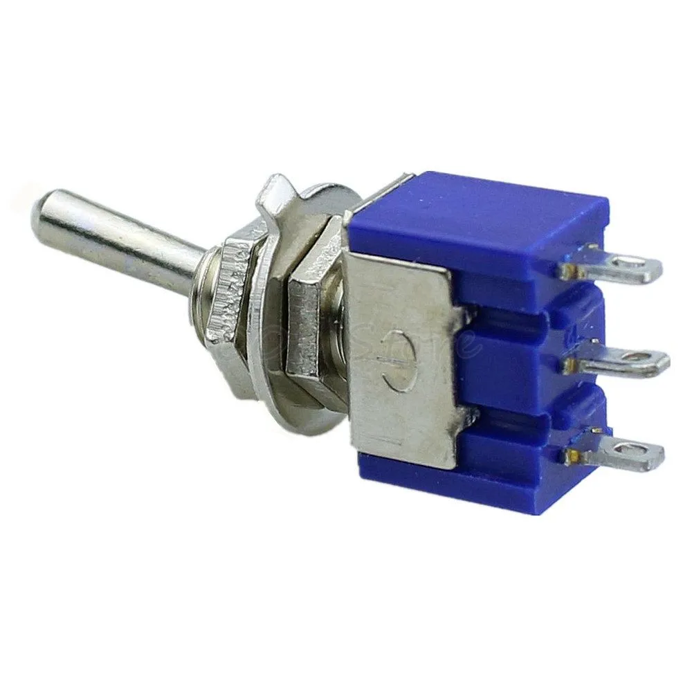 Миниатюрные тумблеры 5 шт./лот Mini MTS 103 3 Pin SPDT ON OFF 6A 125VAC|switch switch|on-off-on switchswitch on-off-on |