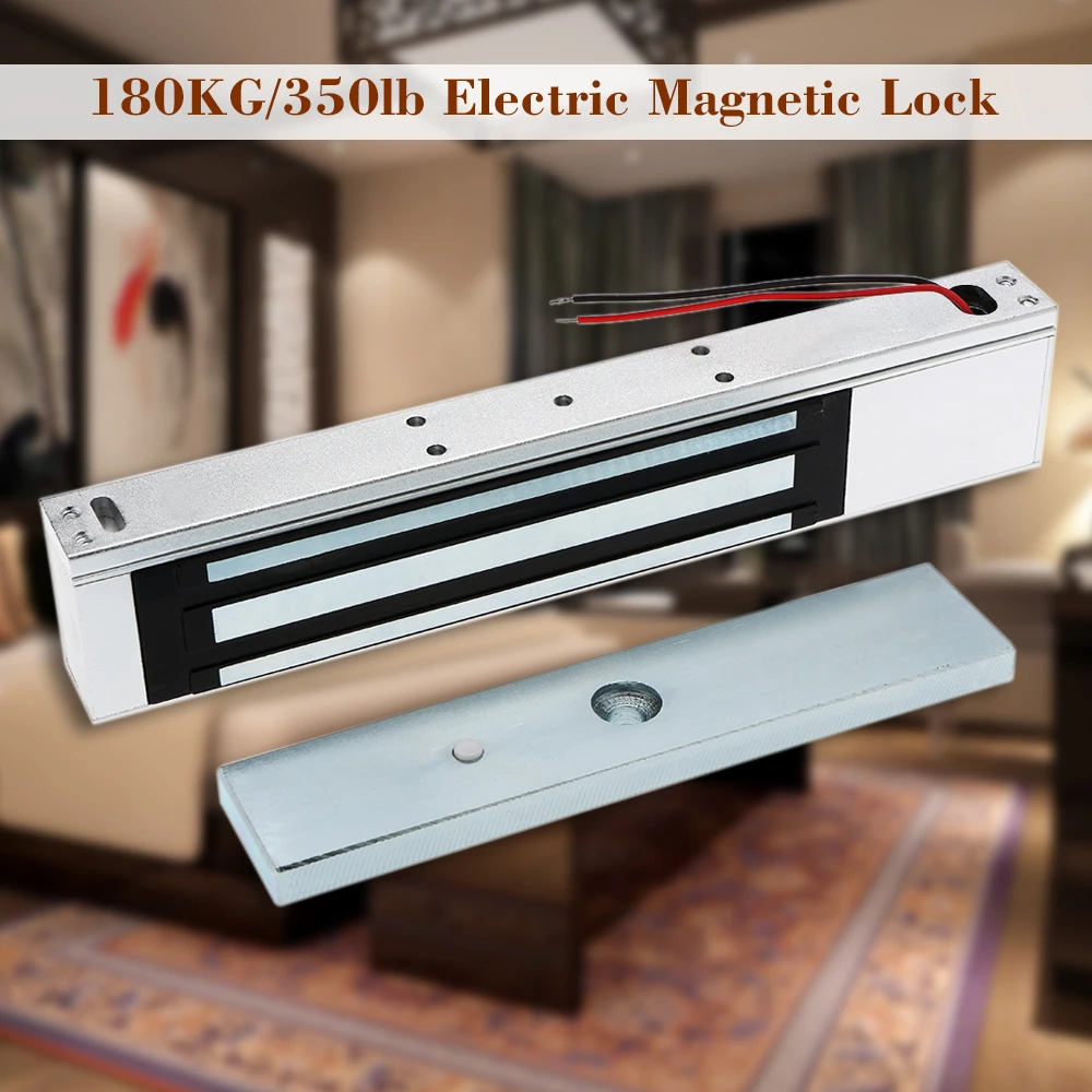 

180KG (350LB) Holding Force Single Door 12V Electric Magnetic Electromagnetic Lock for Access Control