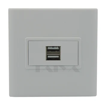 

dual ports usb charger wall plate