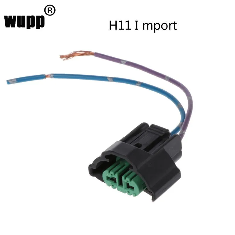 

Car styling Import H11 Car Halogen Bulb Socket Power Adapter Plug Connector Wiring Harness dropshipping
