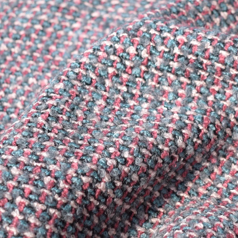 tweed knit fabric