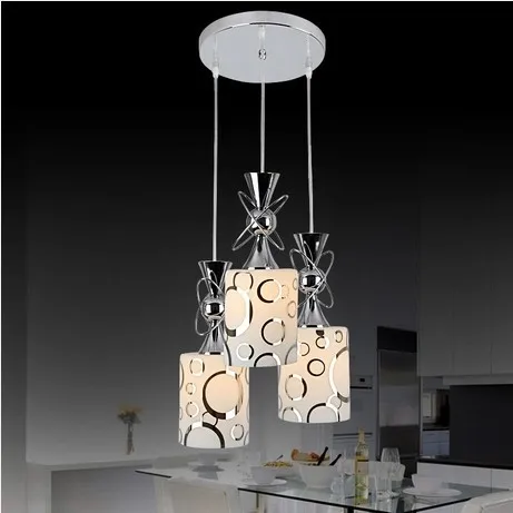 

1/3 heads lamps creative led restaurant dining room chandelier bar chandelier lamp study lamp personality FG725