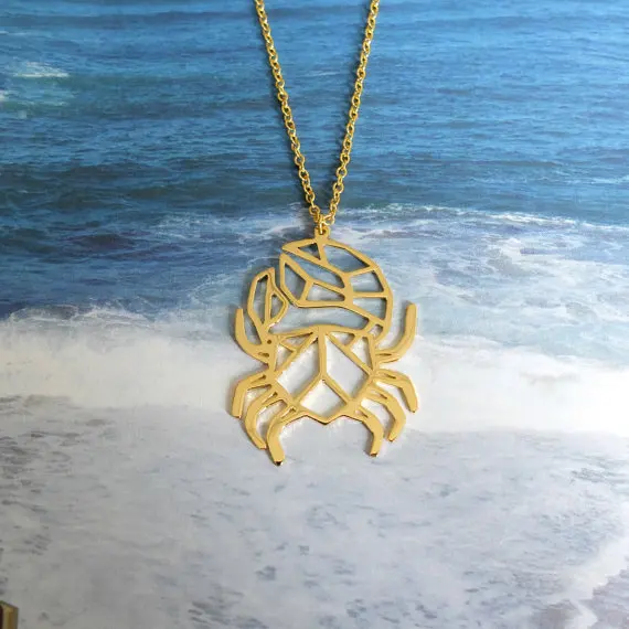 Giant crab Necklace Female and Male Gift Jewelry Necklace 12pcs/Lot(6 Colors Free Choice)in