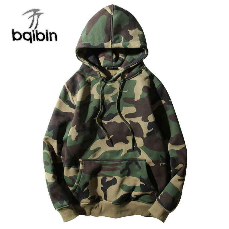 Us Army Camouflage Mens Full-Zip Up Hoodie Jacket Pullover Sweatshirt