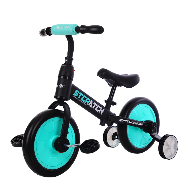 

Multifunctional Kids Tricycle Bicycle Bike Balance Car Detachable Non-Pedal Child Tricycle Stroller Slide Walker Car 2 In 1