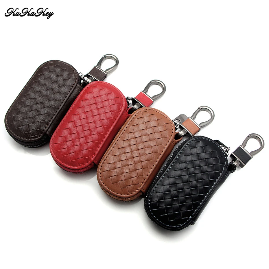 

Car Keychain Keyring Emblems Hand Woven Key Bags Covers Case For Fiat Punto Bravo Palio Linea Freemont Stilo Grande Abarth
