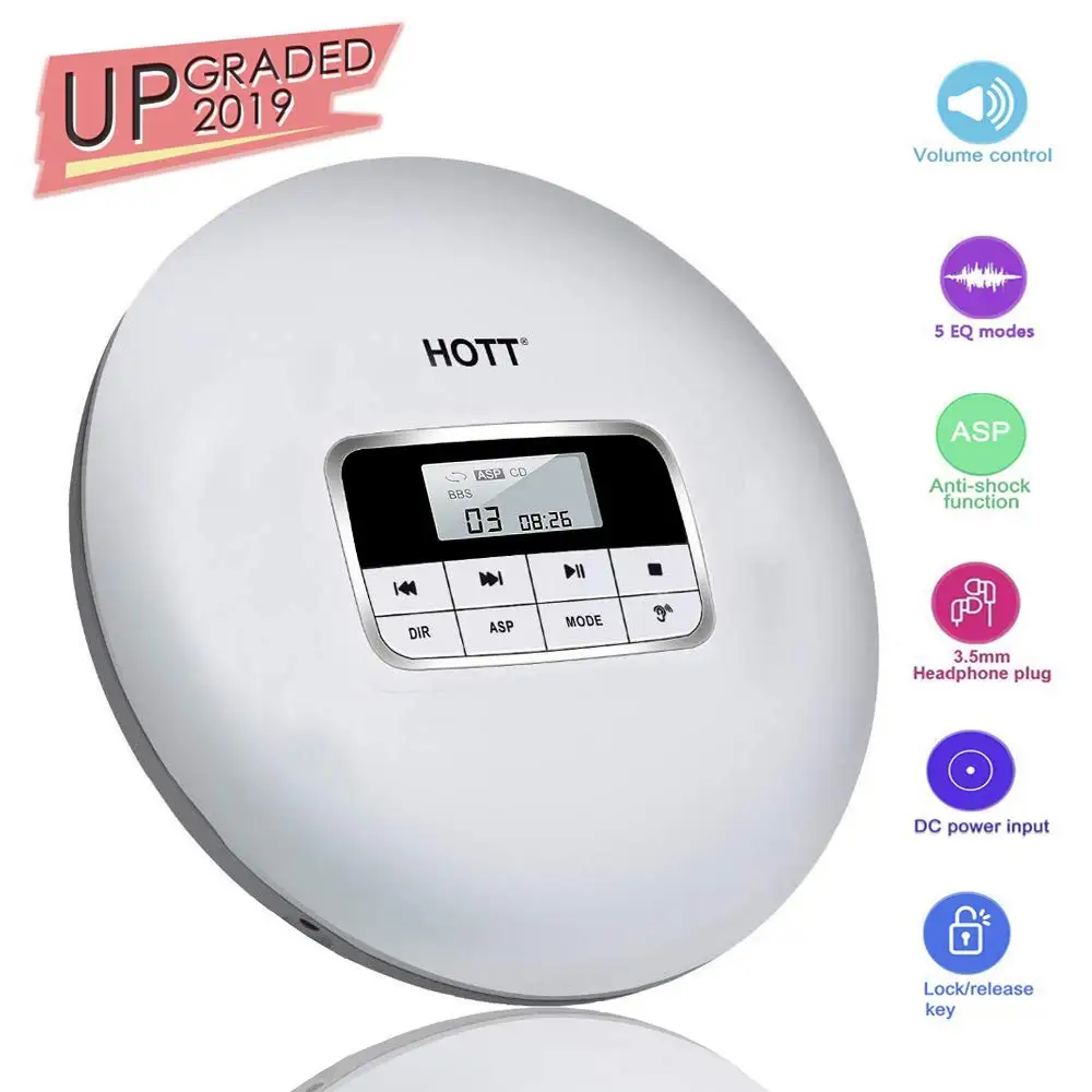 Portable CD Player HOTT Portable Personal CD
