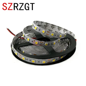 

LED Strip 5050 DC12V 60LEDs/m 5m/lot Flexible LED Light Warm White