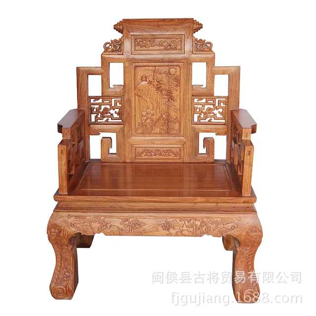 The Trade Of African Pear Landscape Ancient Throne Antique Chinese The trade of African pear landscape ancient throne antique Chinese chairs solid wood furniture manufacturers, - The Trade Of African Pear Landscape Ancient Throne Antique Chinese