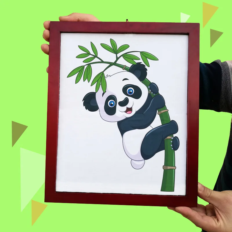 Panda Frame Волшебные трюки плюшевая игрушка панда появляющаяся с доски магический маг сценический вечерние трюк реквизит Иллюзия ментализм