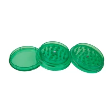 1pcs Free Shipping shape Round 3 Layers diameter 60mm Acrylic manual Tobacco Grinder Machine Smoking Weed Herb Grinder