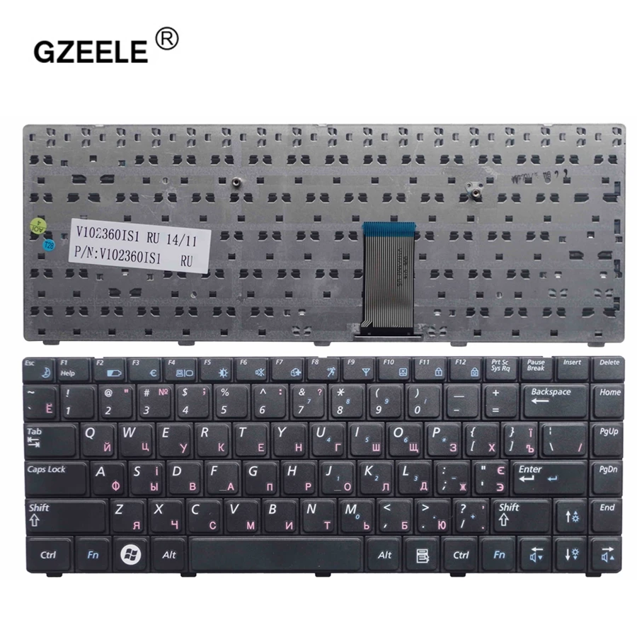 GZEELE New russian Keyboard For Samsung R462 R463 R467 R470 RV408 RV410 R425 R428 R429 R430 R439 R4