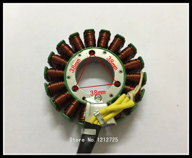Magneto de la motocicleta GN125 GS125 bobina de Carga EN125-2A HJ125K Estator bobina - AliExpress