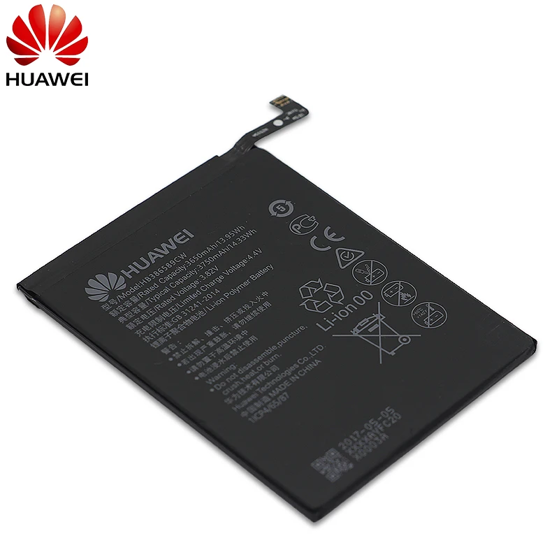 Hua Wei аккумулятор для телефона HB386589ECW 3650 мАч для huawei P10 Plus Honor 8X View 10 V10 mate 20 Lite Nova 3 4 батареи инструмент