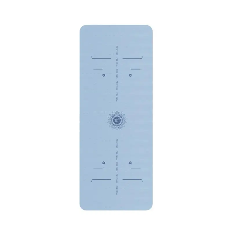 

TPE Non - Slip Yoga Mat Position Calibration Line Sit - Ups Stretching Family Fitness Dance Exercise Mat Fitness acupressure mat