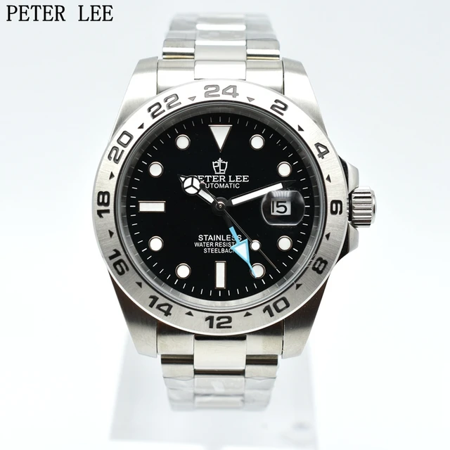 PETER LEE Brand Luxury Automatic Mechanical Watch Classic Dial 42mm Full Steel Watch Men Waterproof Male PETER LEE Watch Review | Mechanical Watch | Brand Luxury Automatic Classic Dial 42mm Full Steel Watch Men Waterproof Male Clock Business Fashion
