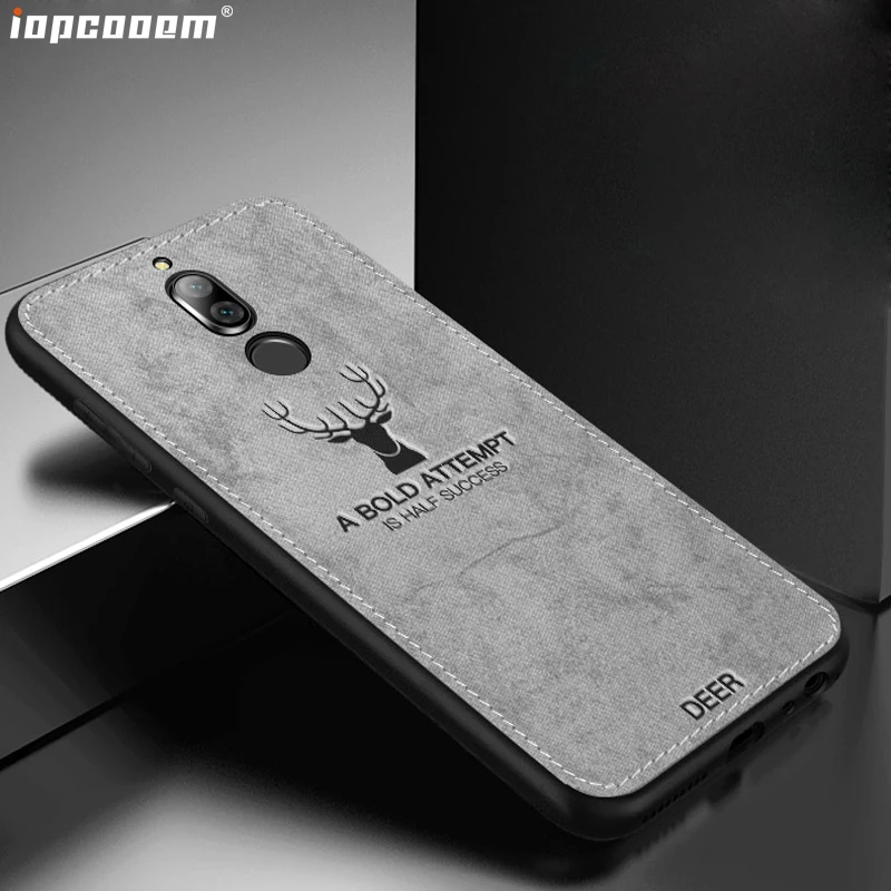 Чехол для Huawei Mate 10 Lite Чехлы Maimang 6 ретро модный винтажный кожаный тканевый чехол