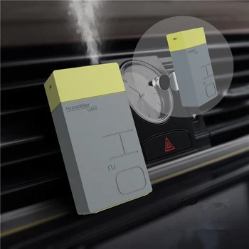 

150ML Rechargeable USB Air Humidifier Essential Oil Diffuser Aroma Car Humidifier Home Office Ultrasonic Mist Maker for Magnet