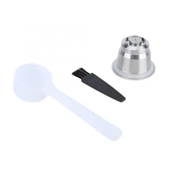 

Stainless Steel Reusable Coffee Filter Recycling Filter Filled Coffee Capsule Fit for