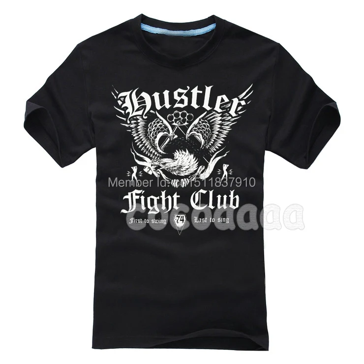 2 дизайна HUSTLER Rock брендовая мужская и женская рубашка 3D ММА Орел для рубашки