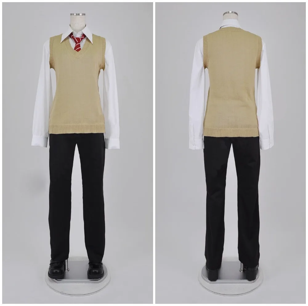 Haikyuu! Летняя униформа для старшей школы Nekoma косплей костюм Kozume Kenma Kuroo Tetsurou|Костюмы