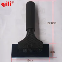 100 pcsQili QH-20 автоматическая очистка скребок 20 см с длинной ручкой оконная пленка оберточная установка инструмент чистящее устройство для окон автомобиля Ракель лезвие душ