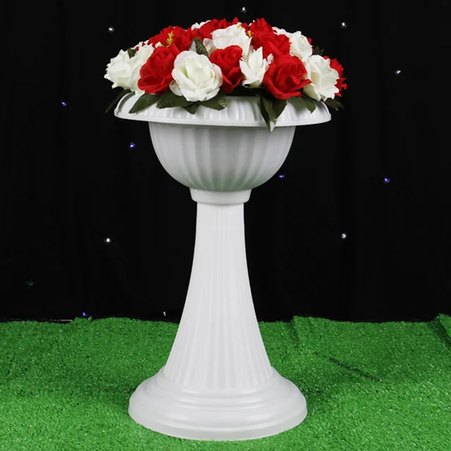 Special Wedding Props Flowerpot Plastic Flower Pots Lead Special Wedding Props Flowerpot Plastic Flower Pots Lead Luoma Zhu