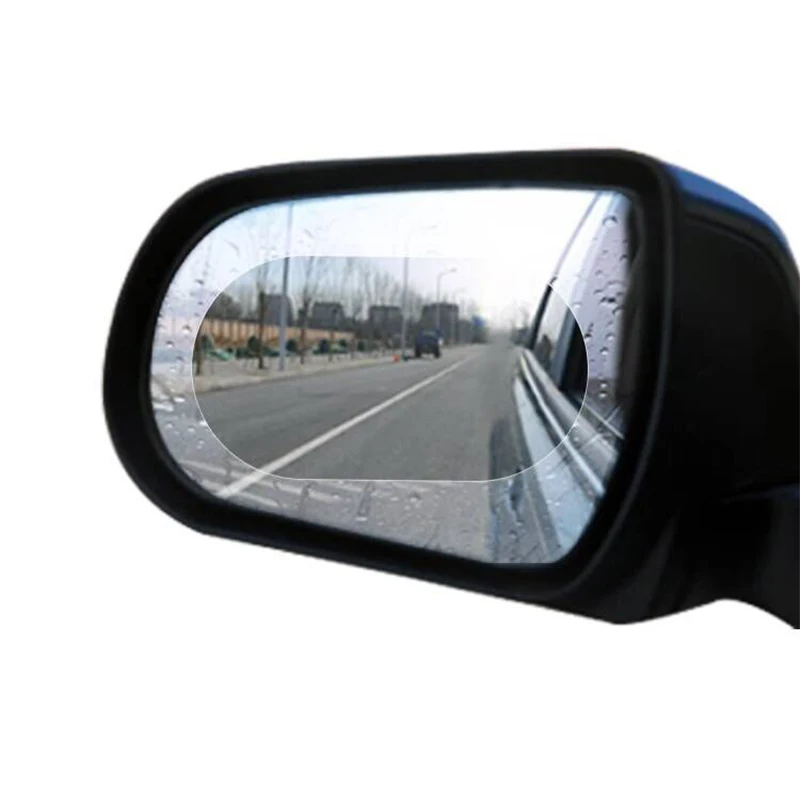 

Rainproof Car Rearview Mirror Stickers Film Anti Fog Transparent Window Clear Protection Nano Safety Drive Universal Auto Goods