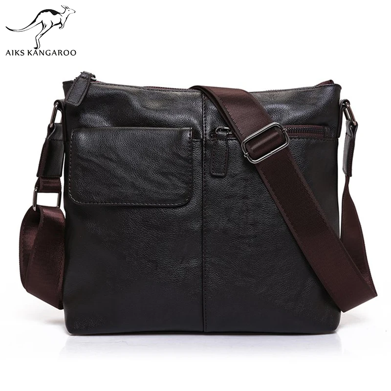 Aiks Kangaroo 2018 Male Messenger Bag Men Shoulder Bag Man Satchels
