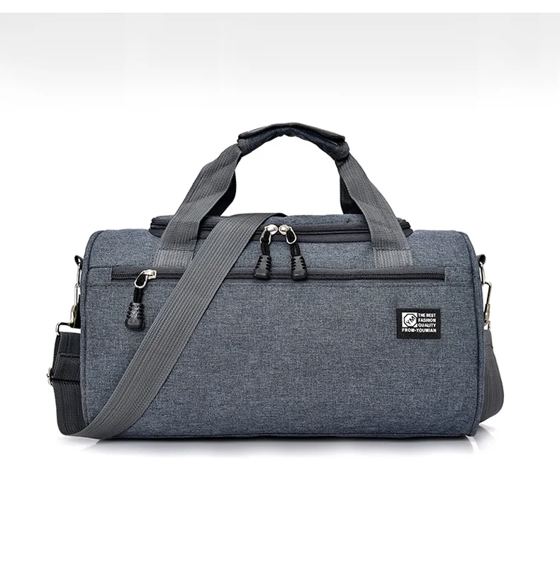 Men Travel Duffle Solid Crossbody Luggage Bag Unisex Portable Nylon Handbags Large Multifunctional Shoulder Bag For Male XA268WC
