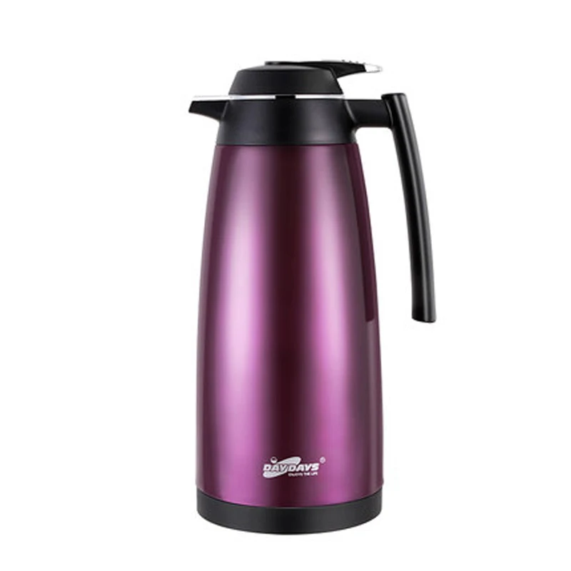 DAYDAYS 1.3L 1.6L 1.9L Stainless Steel Vacuum Flask Thermos Insulated ...