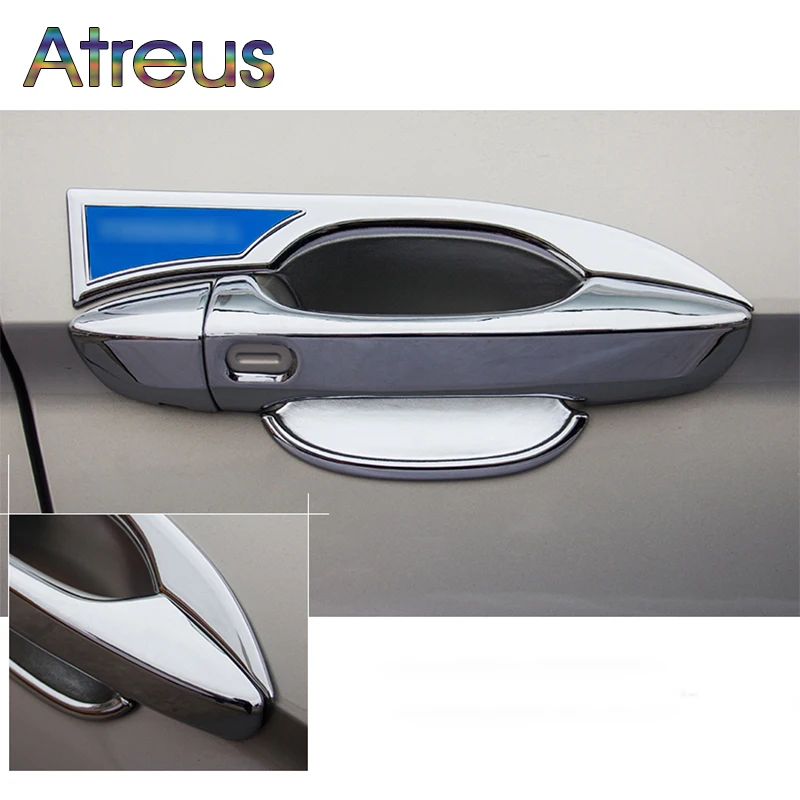 

Atreus 1set ABS Car External Decorative Door Handle Trim Cover Stickers For VW Volkswagen Tiguan 2 2016 2017 2018 Accessories