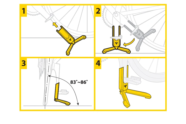 TOPEAK шоссейный горный велосипед кронштейн для велосипедной парковки рама для велосипеда средняя Скоба Складная ремонтная рама TW007/TW006/TW011/TW021