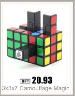 Zcube 3x3x3 56 см Профессиональный Магический кубик голубой светильник Прозрачный светящийся соревновательный скоростной пазл Обучающие кубики для детей