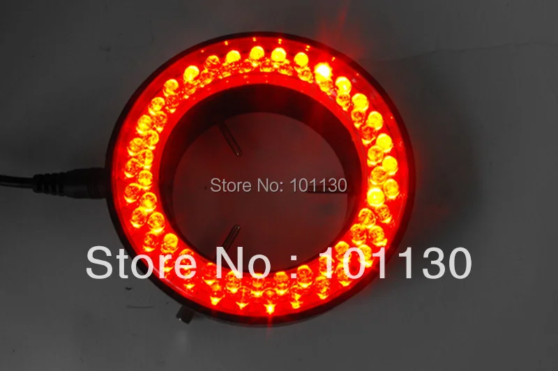 110V 240V Optical Microscope 60 Led Light Source Ring Lamp For Binocular Stereo Biological Zoom Microscope
