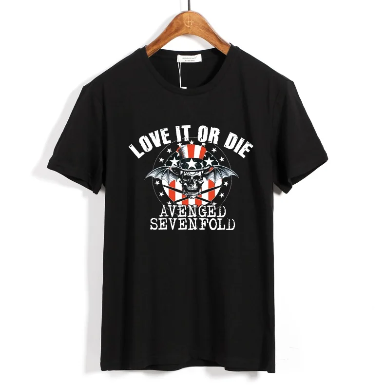 30 стилей Винтаж Avenged Sevenfold A7X рок брендовая рубашка 3D мужские майки фитнес панк, хард-рок тяжелый металлический Череп Демон Тройник - Цвет: 8