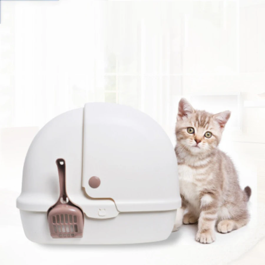 

Pet Supplies Toilet Bedpan Anti-Splash Reusable Pet Cat Toilet Clean Basin Toilet Training Easy Clean dog Cat Litter Box 30SP048