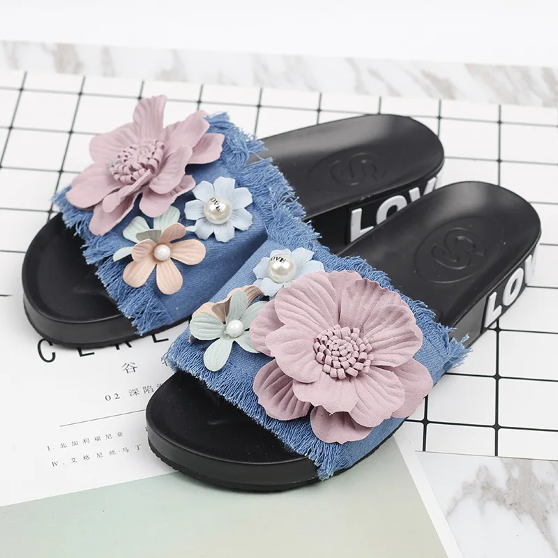 2019 New Korean Summer Womens Slippers Open Toe Ladies Casual Shoes Online Shopping68