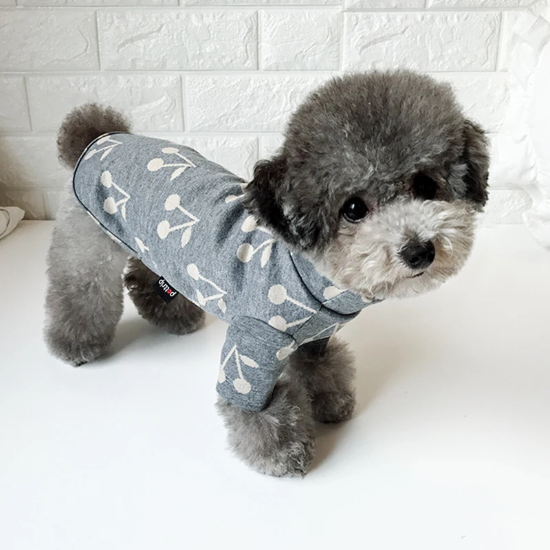 Spring Autumn Pet Dog Clothes for Small Dogs Chihuahua Cotton Soft