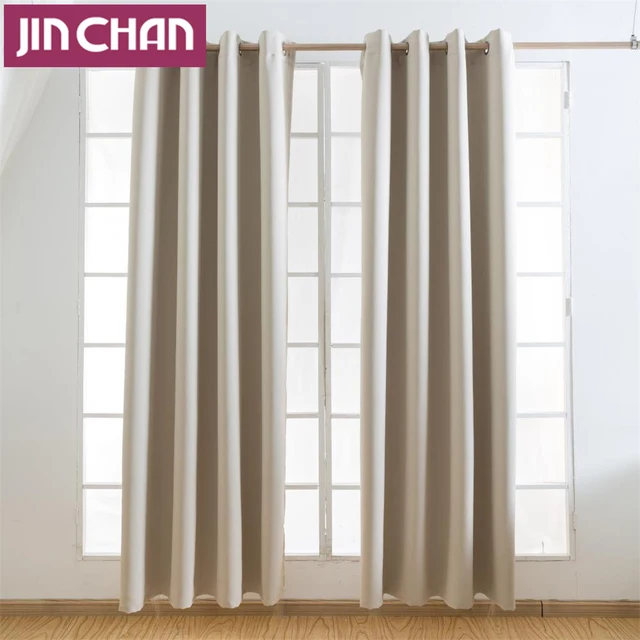 Moderne Stijl Solod Beige Kamer Verduistering Gordijnen Voor ... Moderne Stijl Solod Beige Kamer Verduistering Gordijnen Voor ...
