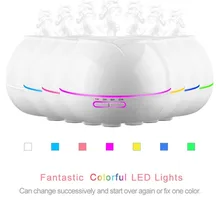 250 мл ароматерапия эфирное масло диффузор с 7 светодио дный ными цветовыми сменными лампами безводное автоматическое отключение, 4 таймера увлажнитель воздуха для дома