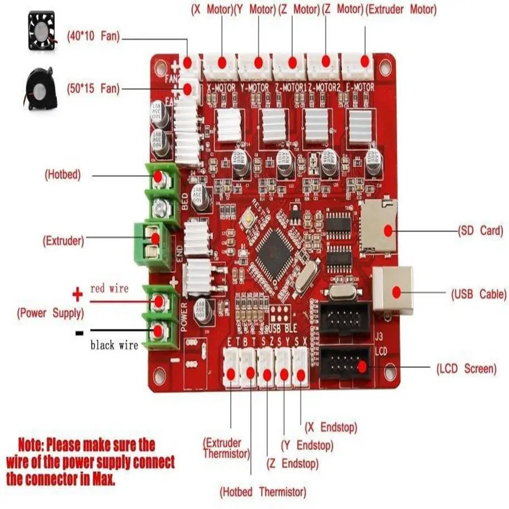 3d принтер сбой питания повторная печать A8 Prusa i3 MK8 LCD2004 MK3 Heatbed DIY kit Impresora 3D|3D
