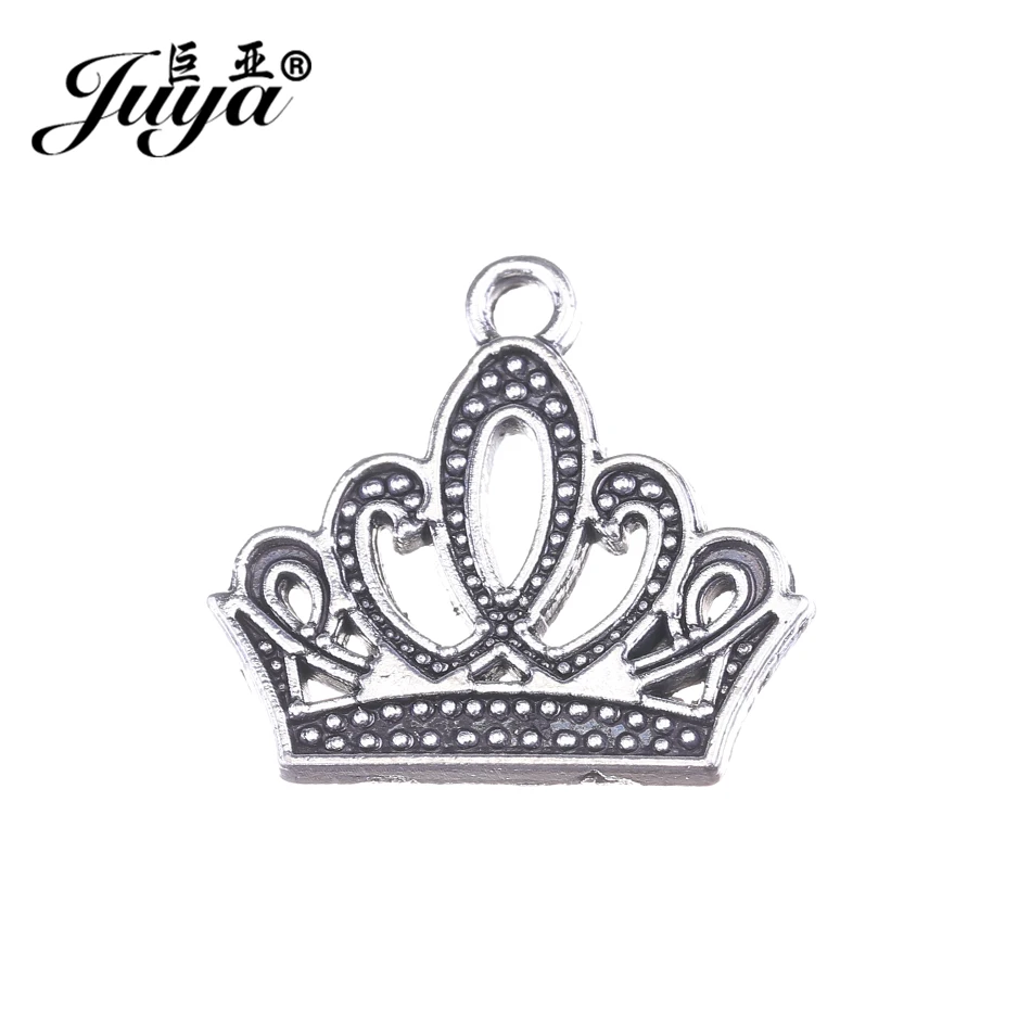 Филигранные подвески JUYA с древней короной для женщин изготовление ювелирных