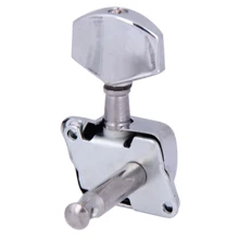 NEW Semiclosed Guitar String Kit Tuning Pegs Tuners Machine Heads 3L3R Silver High Quality Guitar Parts