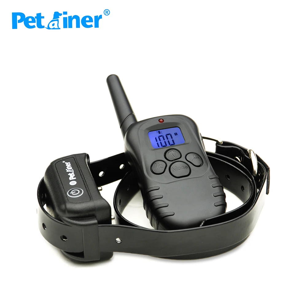 Petrainer 998DB-1 Waterproof Rechargeable Electronic  Dogs Shock Collar Training Necklace For Dog training