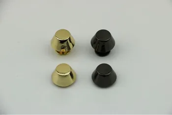 

20pcs/lot Luggage hardware accessories Zinc alloy bucket nail with circular arc surface screw Bags hardware accessories