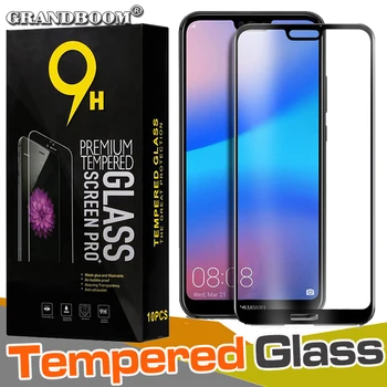 

1000pcs Printing Screen Protector Tempered Glass For Huawei P40 Lite P30 Mate 30 20 X Nova 7i 6 SE Y7P P SMART With Package